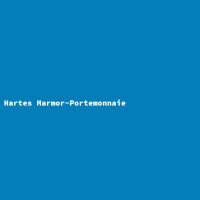 Hartes Marmor-Portemonnaie