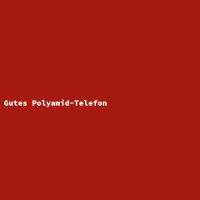 Gutes Polyamid-Telefon
