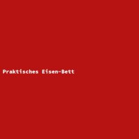 Praktisches Eisen-Bett
