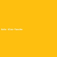 Gute Glas-Tasche