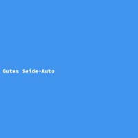 Gutes Seide-Auto